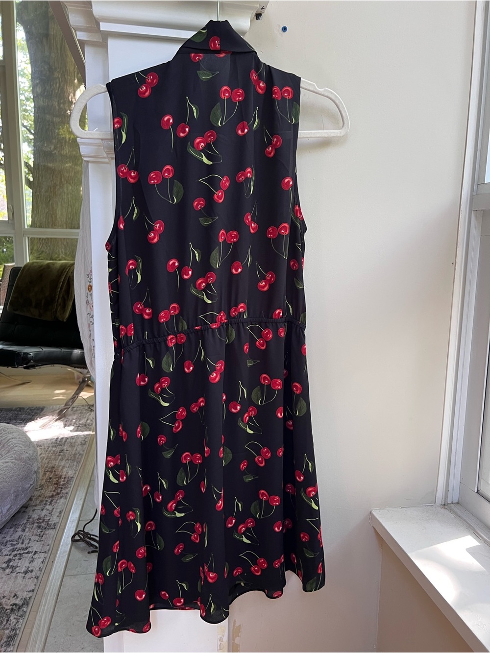 Aritzia Sunday Best Cherry print mini dress - Picture 3 of 7